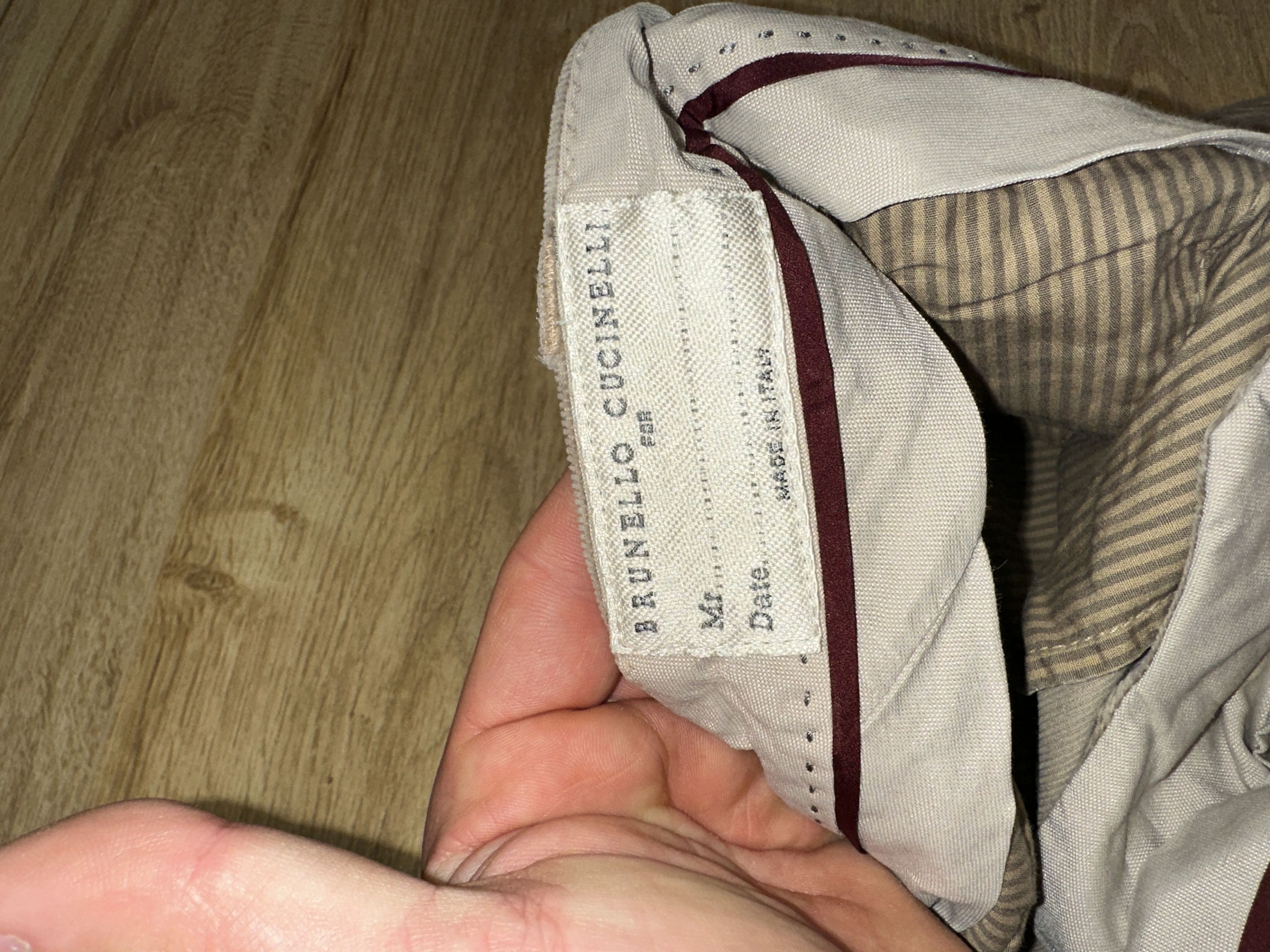 Brunello Cucinelli Brunello Cucinelli Corduroy Traditional Fit Pants Size 48 Size US 32 / EU 48 - 18 Thumbnail