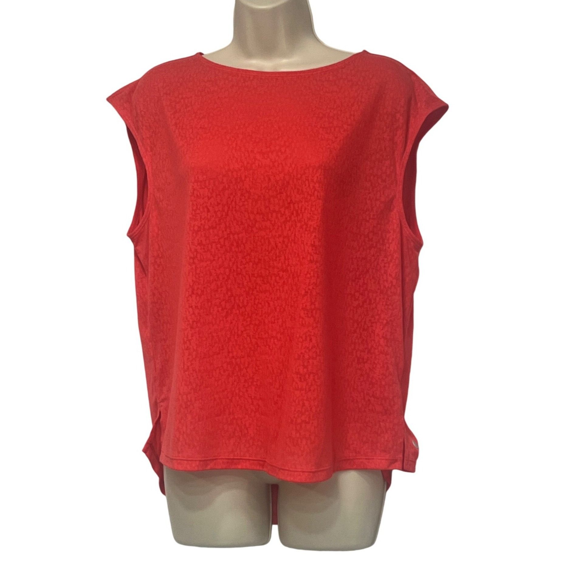 Other Zella Burnout High-Low Tank Top, Coral Red, Sz. S Size S / US 4 / IT 40 - 4 Thumbnail