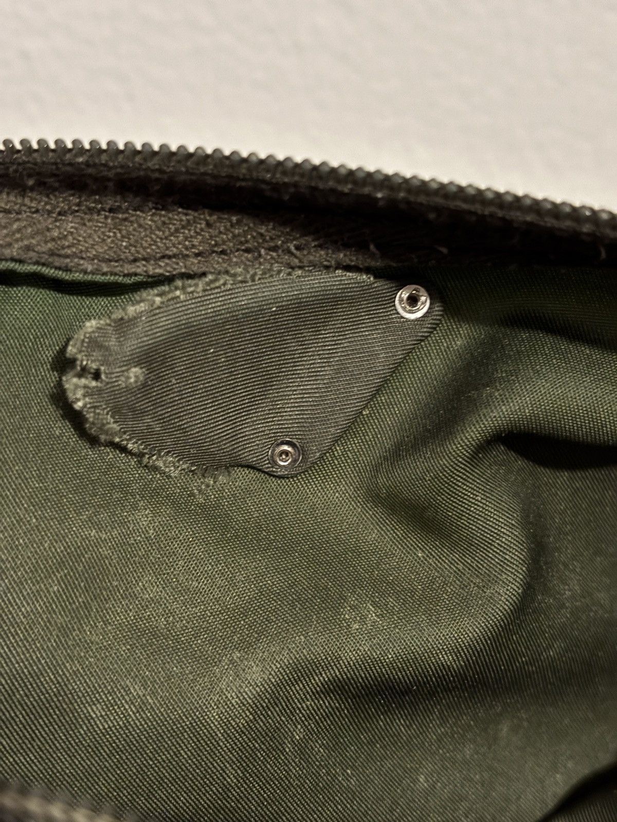Prada Prada Olive Green Nylon Crossbody Bag Size ONE SIZE - 12 Thumbnail