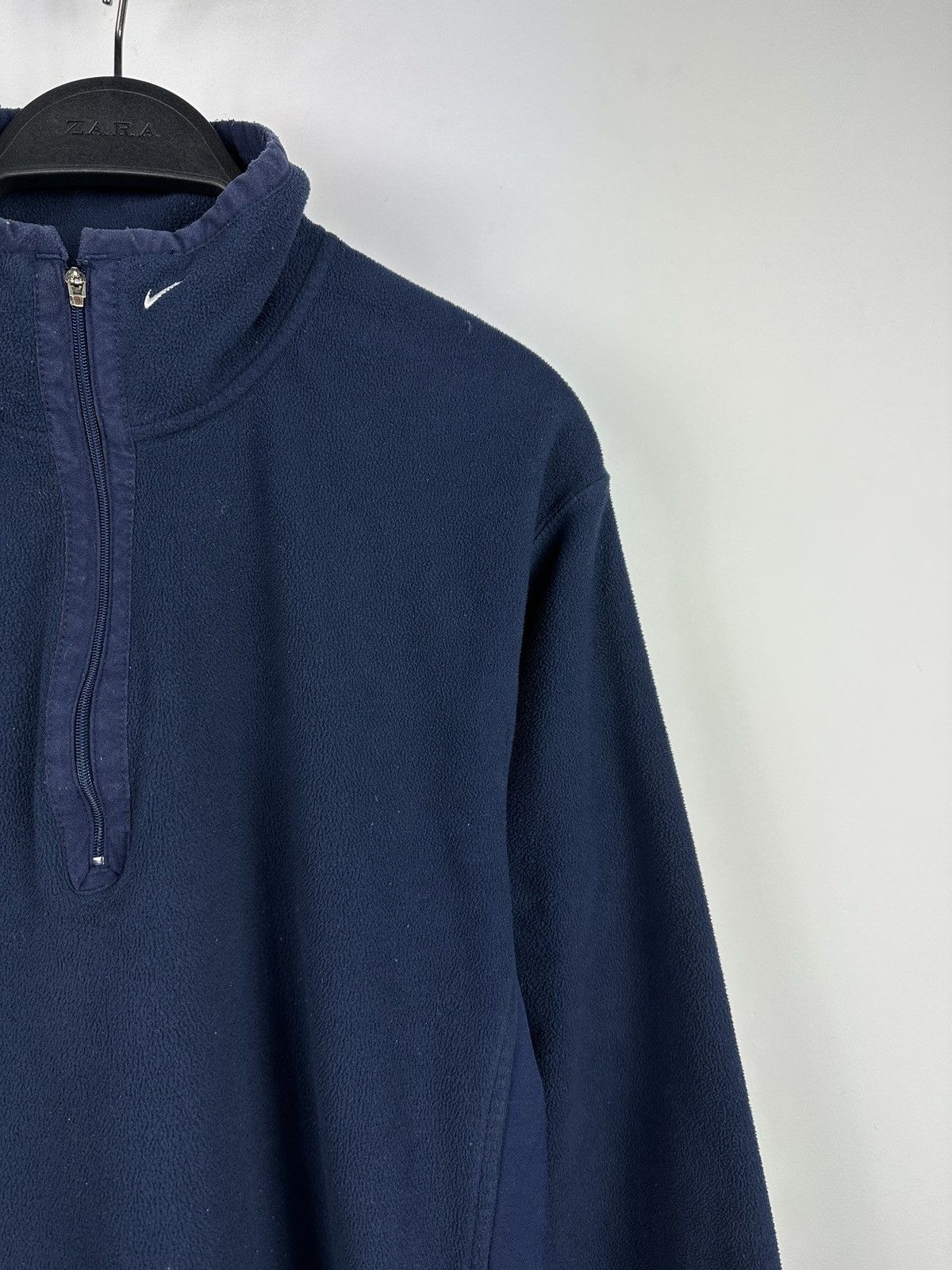 Nike × Vintage Vintage Y2K Nike Therma-Fit Swoosh Logo Fleece Size US M / EU 48-50 / 2 - 3 Thumbnail