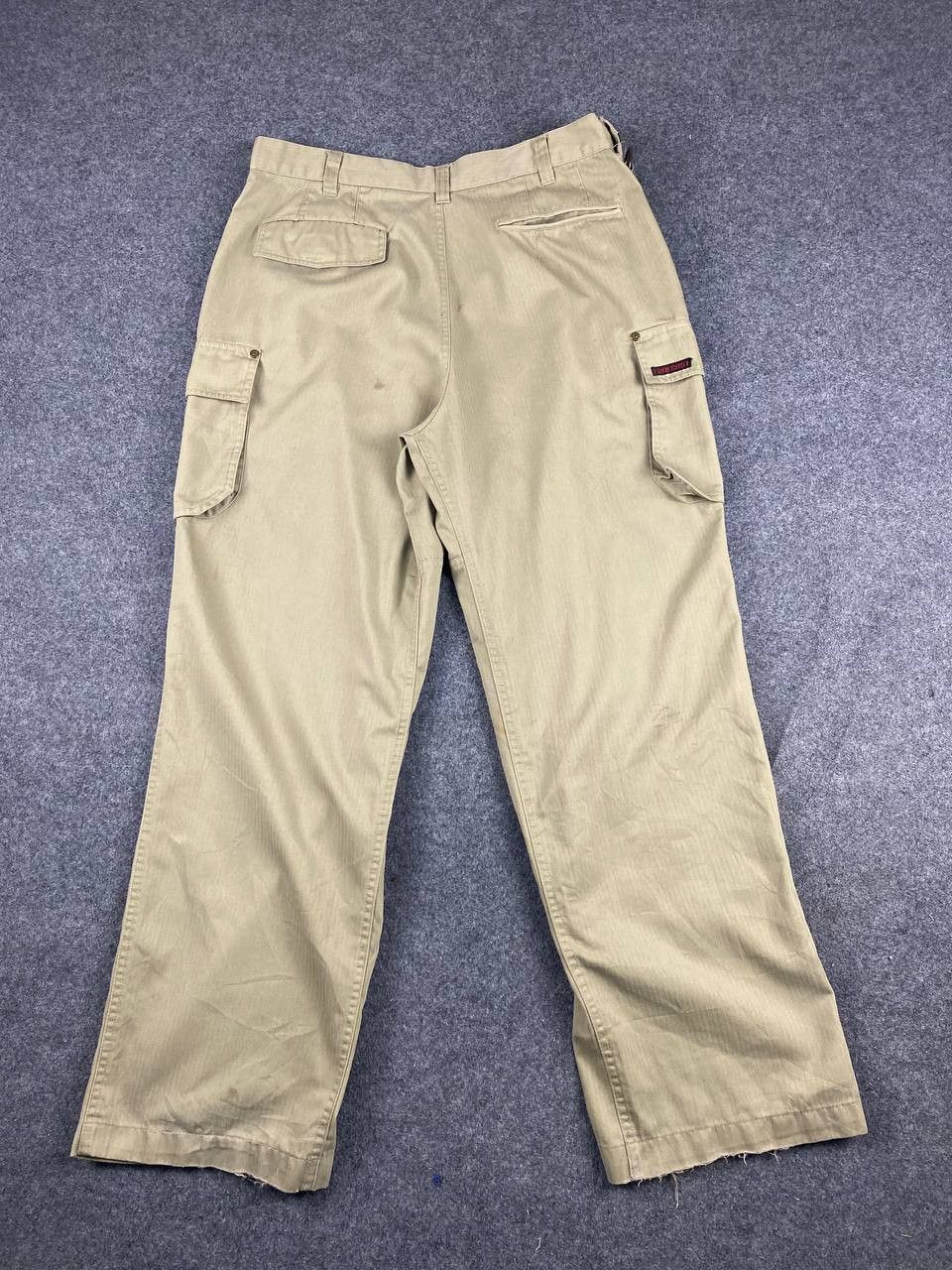 Japanese Brand japanese brand herringbone twill cargo pants nice design Size US 35 - 1 Thumbnail
