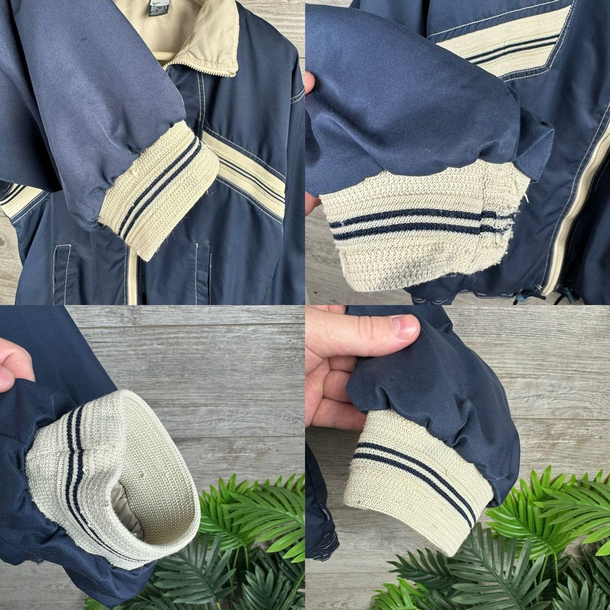 Nike × Vintage Nike Court Rare Vintage Avangarde Y2K Drill style Size US M / EU 48-50 / 2 - 23 Thumbnail