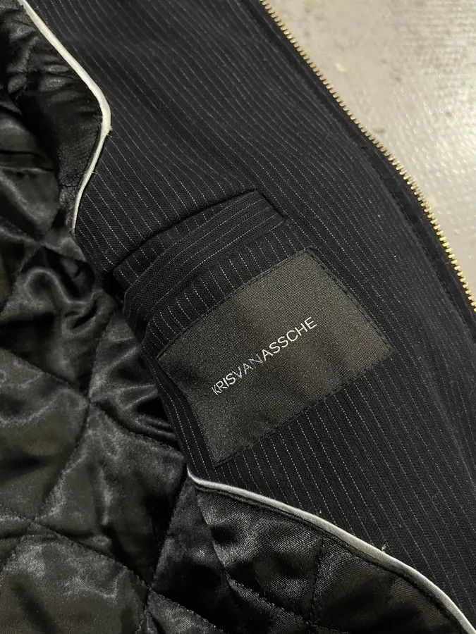 Kris Van Assche FW2010 Kris Van Assche Black Stripped Bomber Jacket Size US S / EU 44-46 / 1 - 10 Thumbnail
