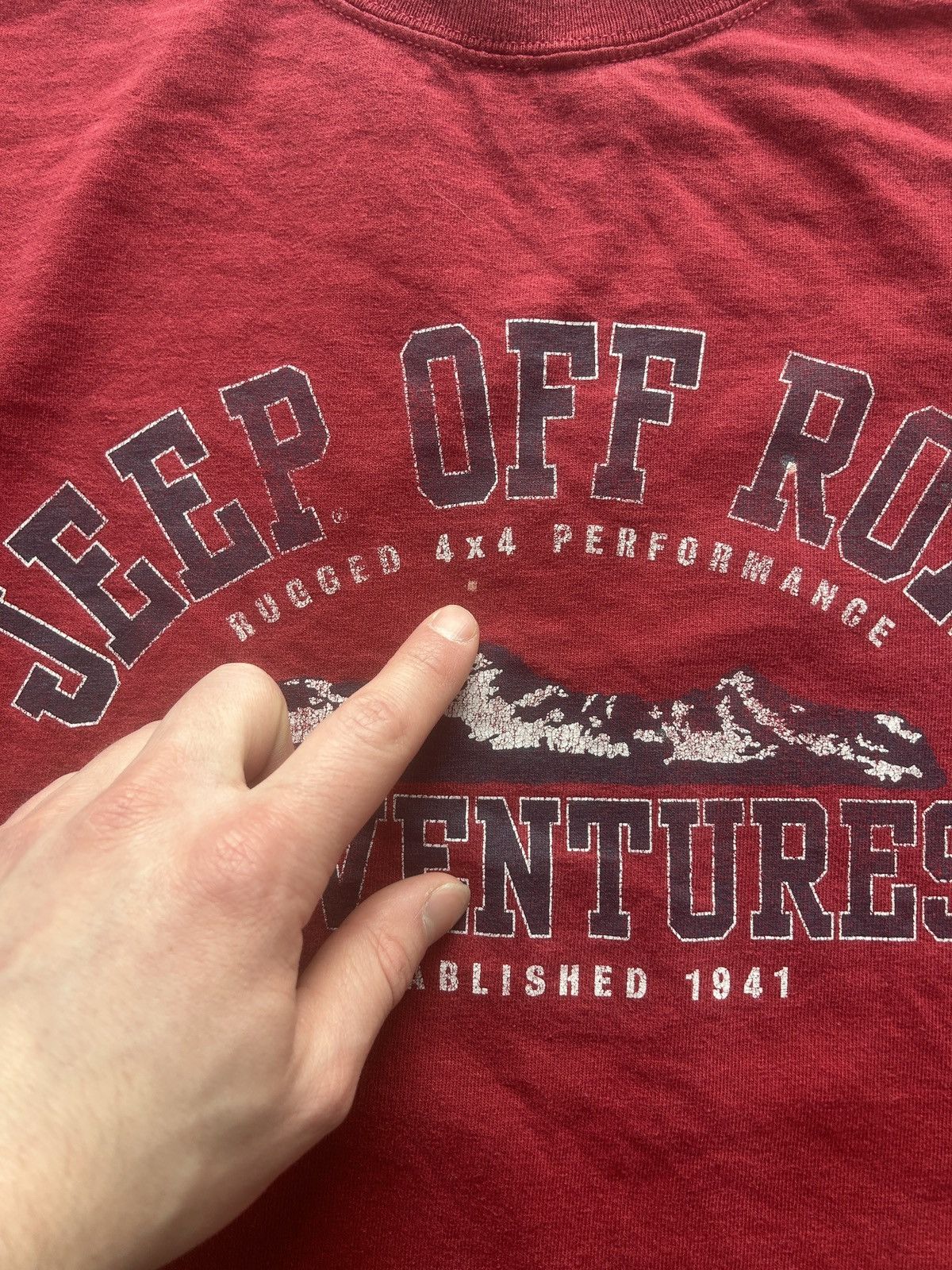 Jeep × Vintage Vintage Y2K Jeep Graphic Tee Longsleeve Size US XL / EU 56 / 4 - 6 Thumbnail