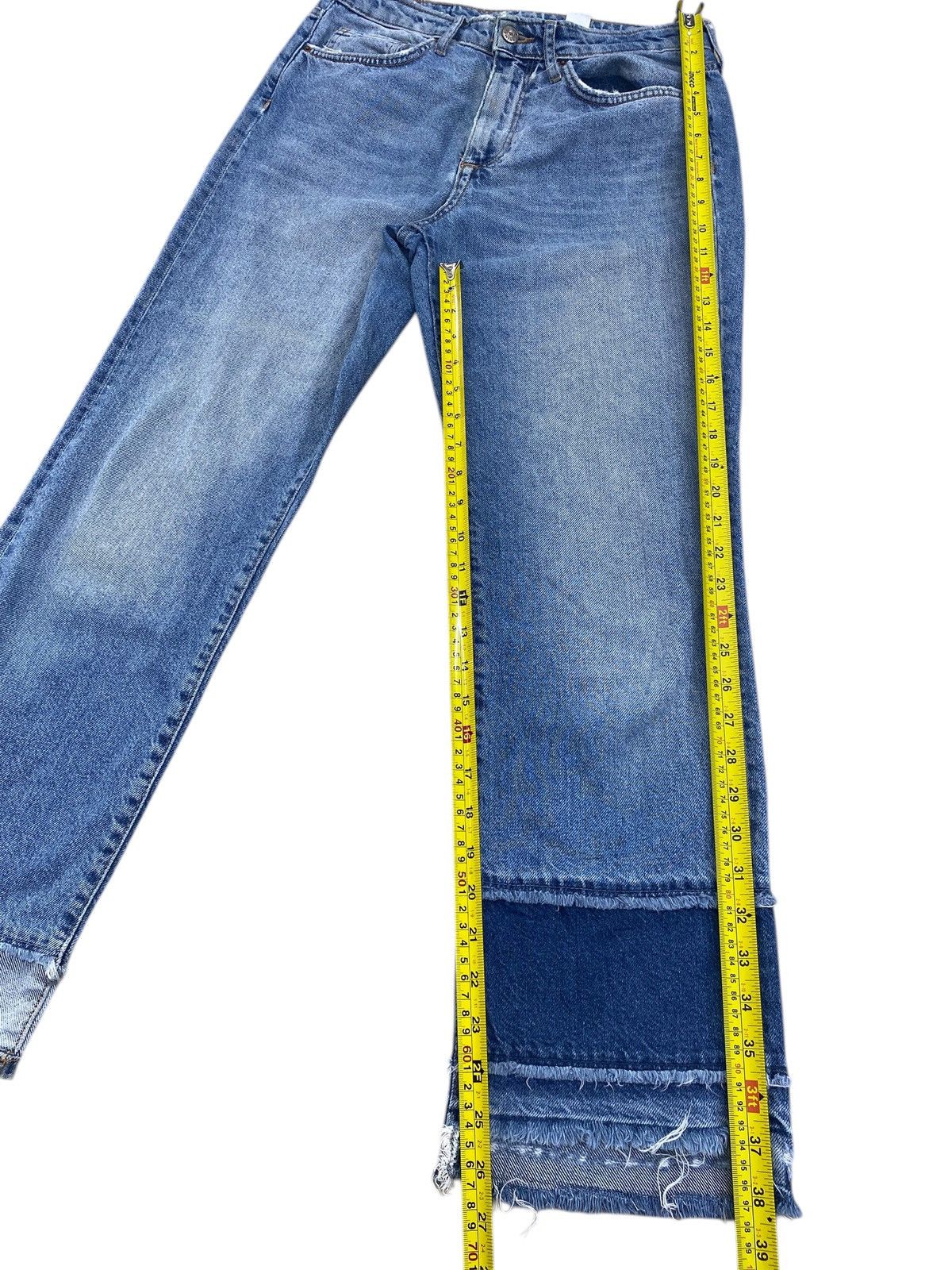 Japanese Brand Japanese Brand High Waist Denim Style Straight Chopped Jeans Size US 30 / EU 46 - 8 Thumbnail