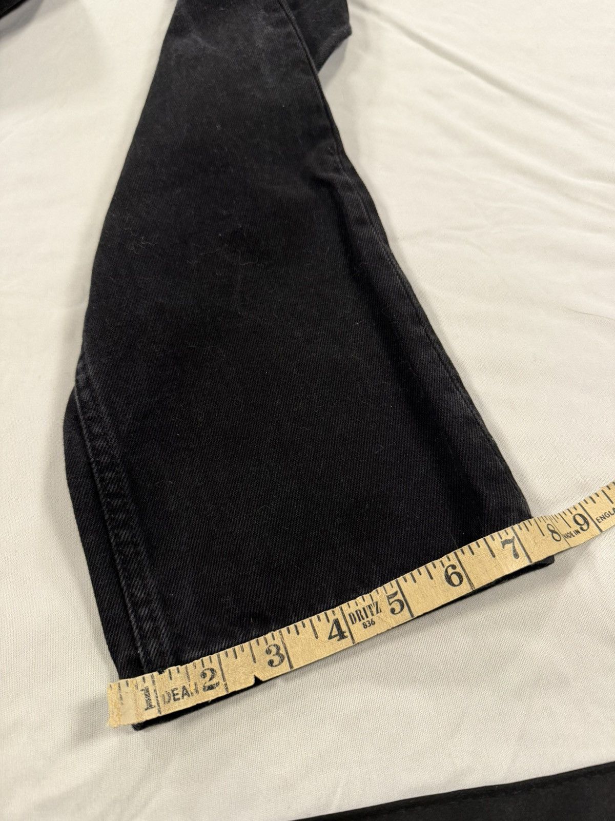 Lanvin Lanvin 2023 Curb Denim Jeans All Black Size 32 Trousers Size US 32 / EU 48 - 10 Thumbnail