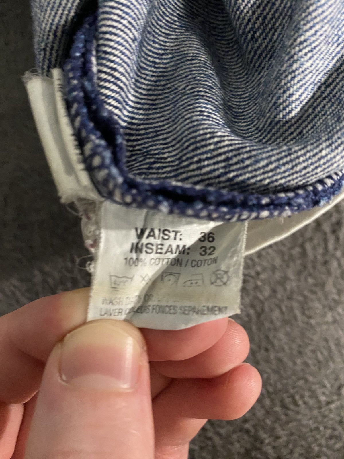 Yves Saint Laurent Vintage Yves Saint Laurent Blue Jeans Size US 36 / EU 52 - 6 Thumbnail