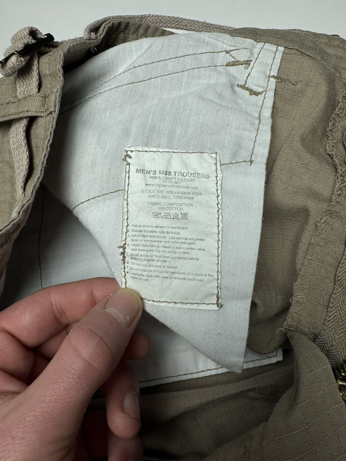 Realtree Highlander Military M65 Ripstop Cargo Pants Size US 34 / EU 50 - 6 Thumbnail