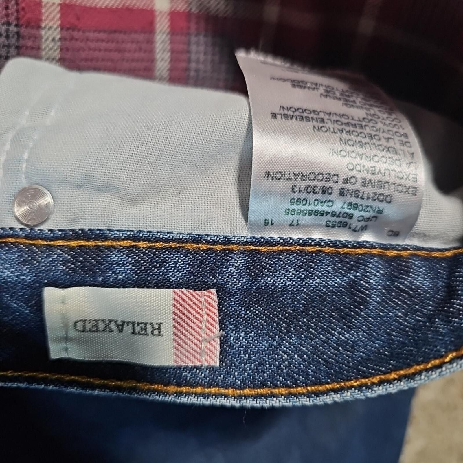 Dickies Dickies Relaxed Flannel Lined 44x 30 Blue Jeans Size US 44 / EU 60 - 4 Thumbnail