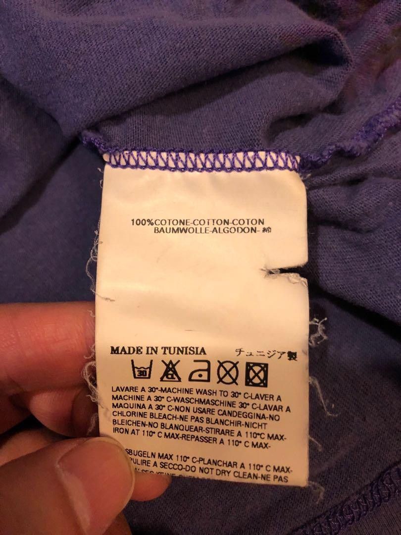 Maison Margiela Maison Margiela Aids Charity tee, Used. Purple Size US M / EU 48-50 / 2 - 2 Thumbnail