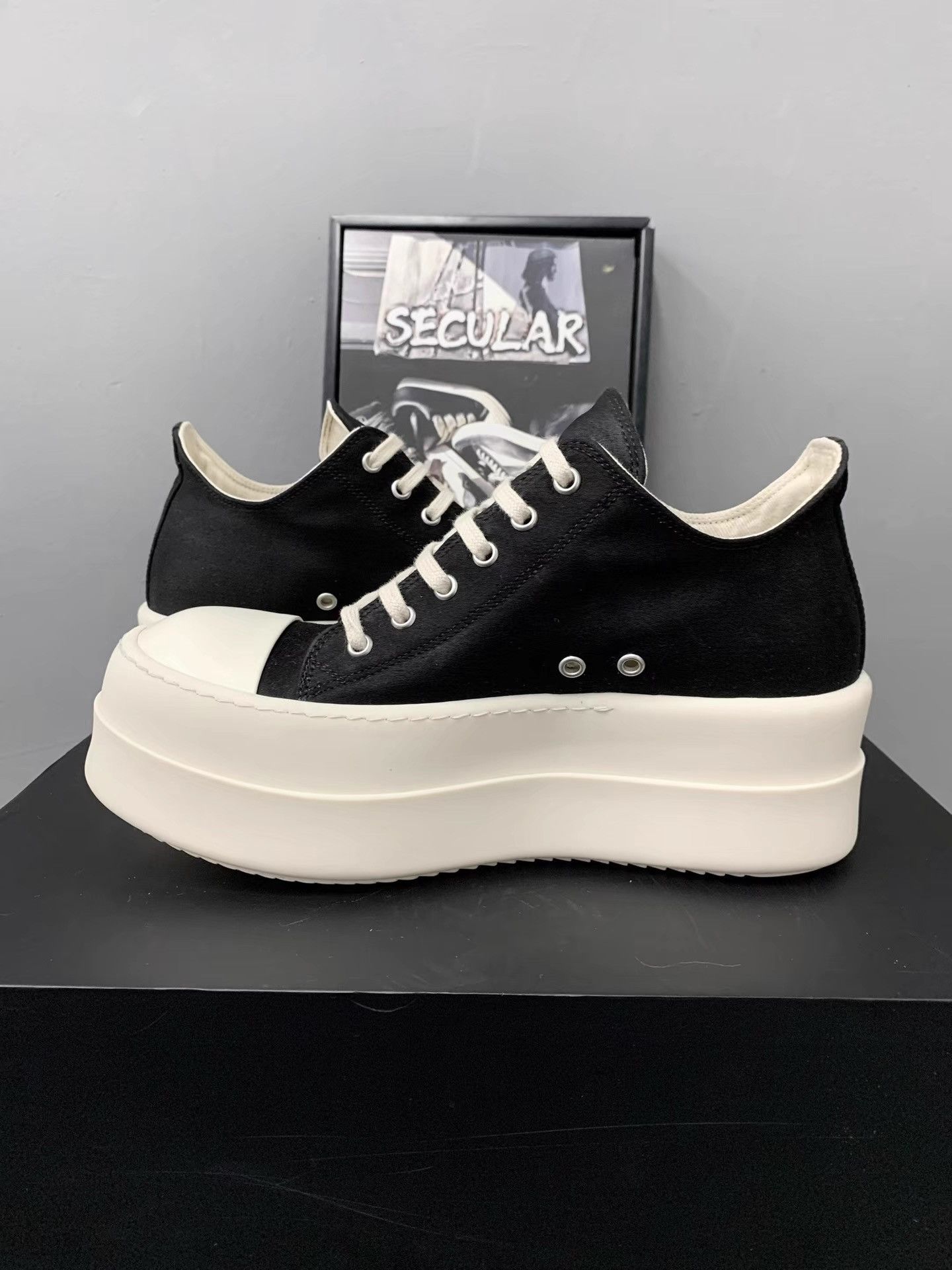 Rick Owens Rick Owens Thick Sole Big Converse K34 Size US 8 / EU 41 - 6 Thumbnail
