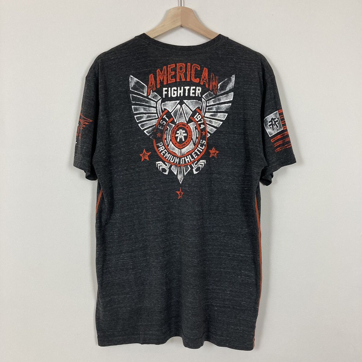 Affliction Crazy Vintage Y2K Affliction American Fighter Cyber T Shirt Size US L / EU 52-54 / 3 - 2 Thumbnail