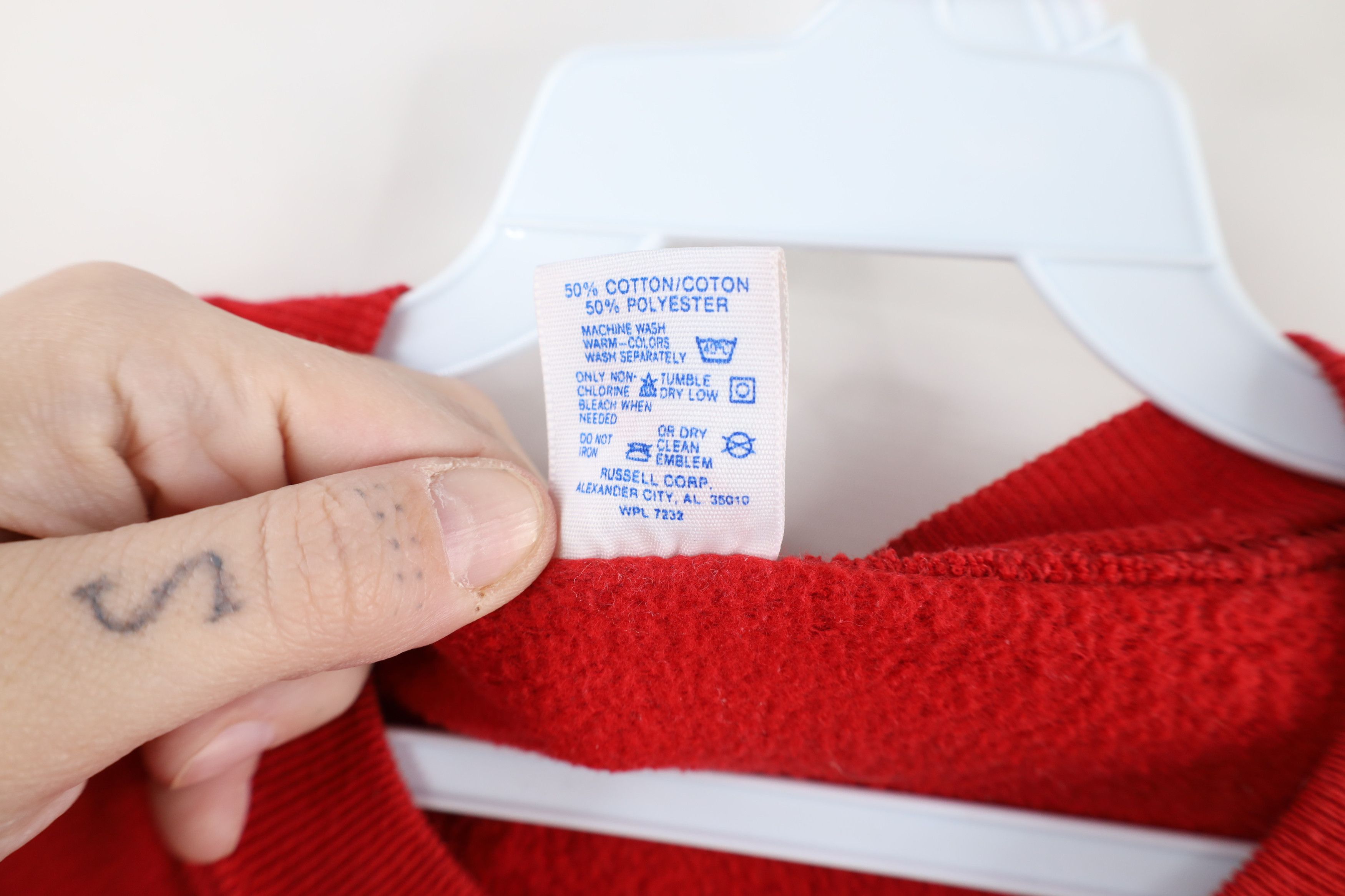Vintage Vintage 90s Streetwear Tree Crewneck Sweatshirt Red USA Size XL / US 12-14 / IT 48-50 - 11 Thumbnail