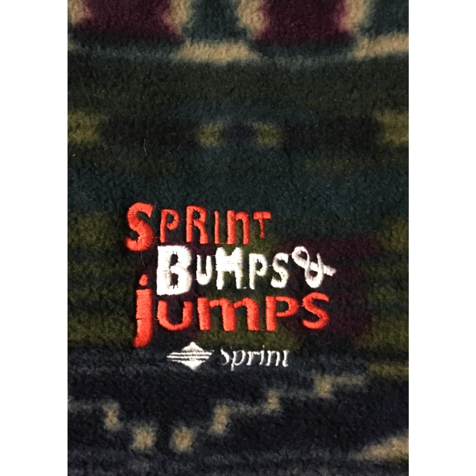 CB Sports VINTAGE 90s Sprint Bumps & Jumps Breckenridge Ski Event Promo Aztec Fleece Vest S Green Mens Vest S Size US S / EU 44-46 / 1 - 2 Thumbnail