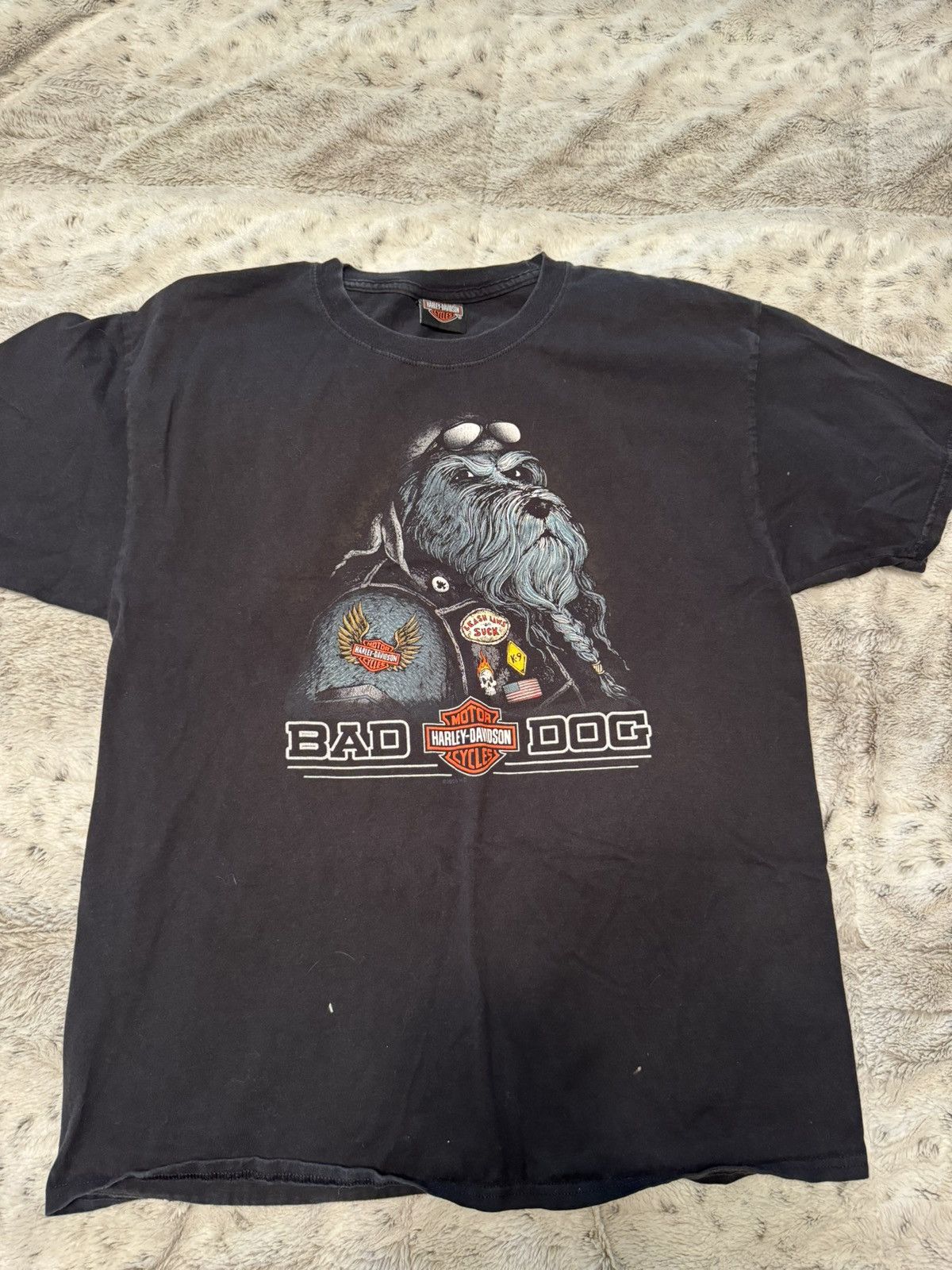 Harley Davidson × Vintage 2015 Harley Davidson Tee Size US L / EU 52-54 / 3 - 2 Thumbnail