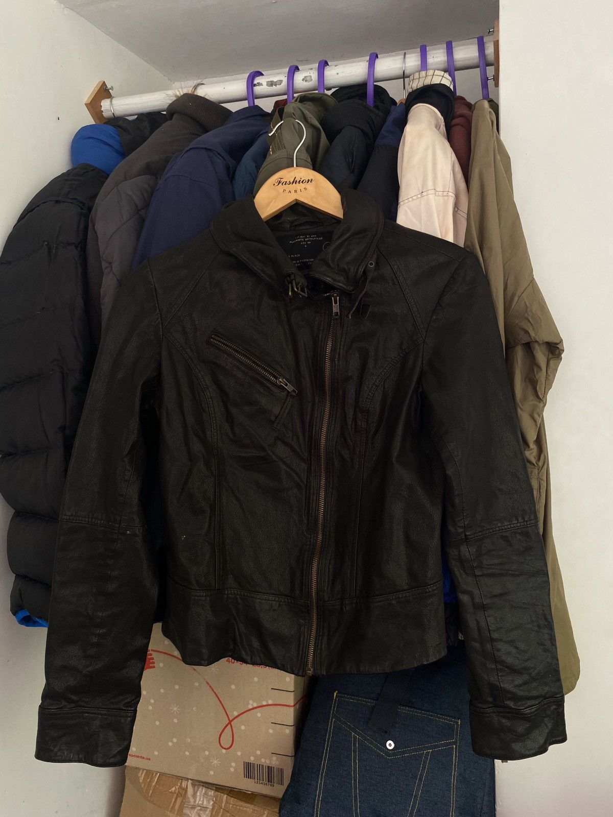 Allsaints × Vintage Allsaints rare leather jacket Size XL / US 12-14 / IT 48-50 - 1 Thumbnail