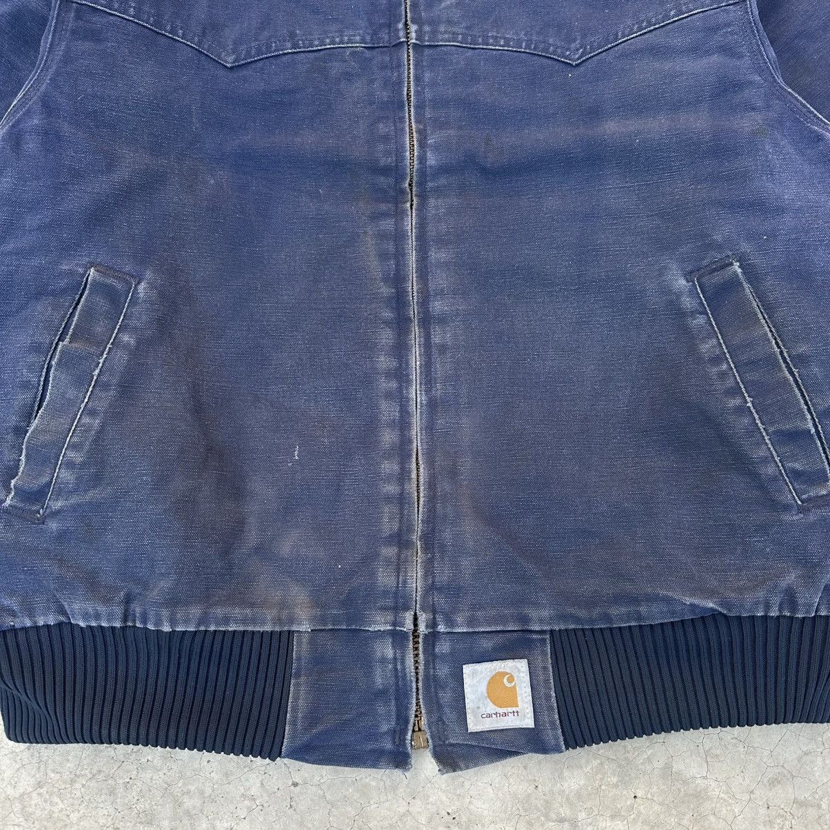 Carhartt Crazy Vintage 90s Faded Carhartt Santa Fe Jacket Size US XXL / EU 58 / 5 - 5 Thumbnail