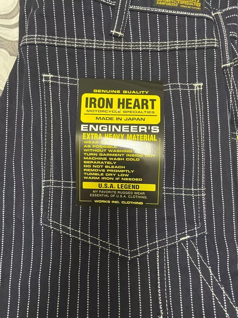 Iron Heart Iron heart Dotted dyed 14oz straight jeans -DMC-2508 Size US 36 / EU 52 - 1 Thumbnail