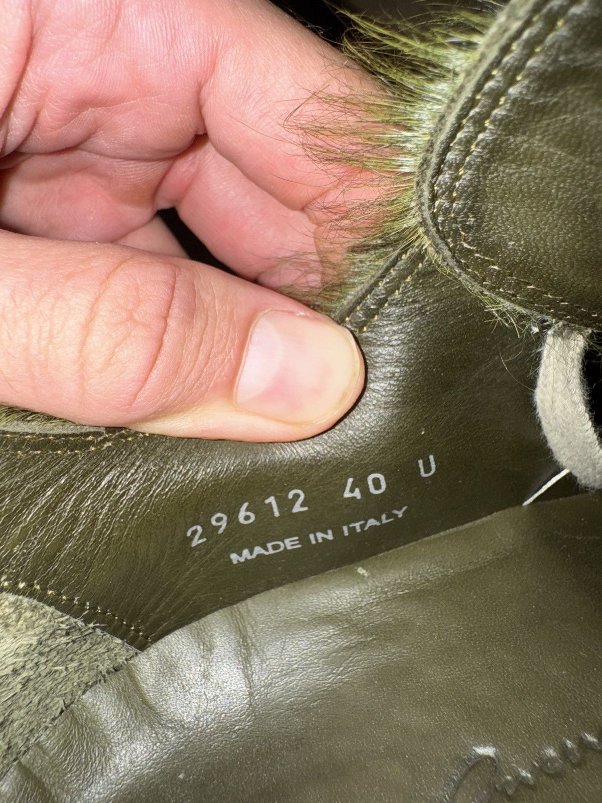 Rick Owens Ponyhair ramones grinch Size US 7 / EU 40 - 11 Thumbnail