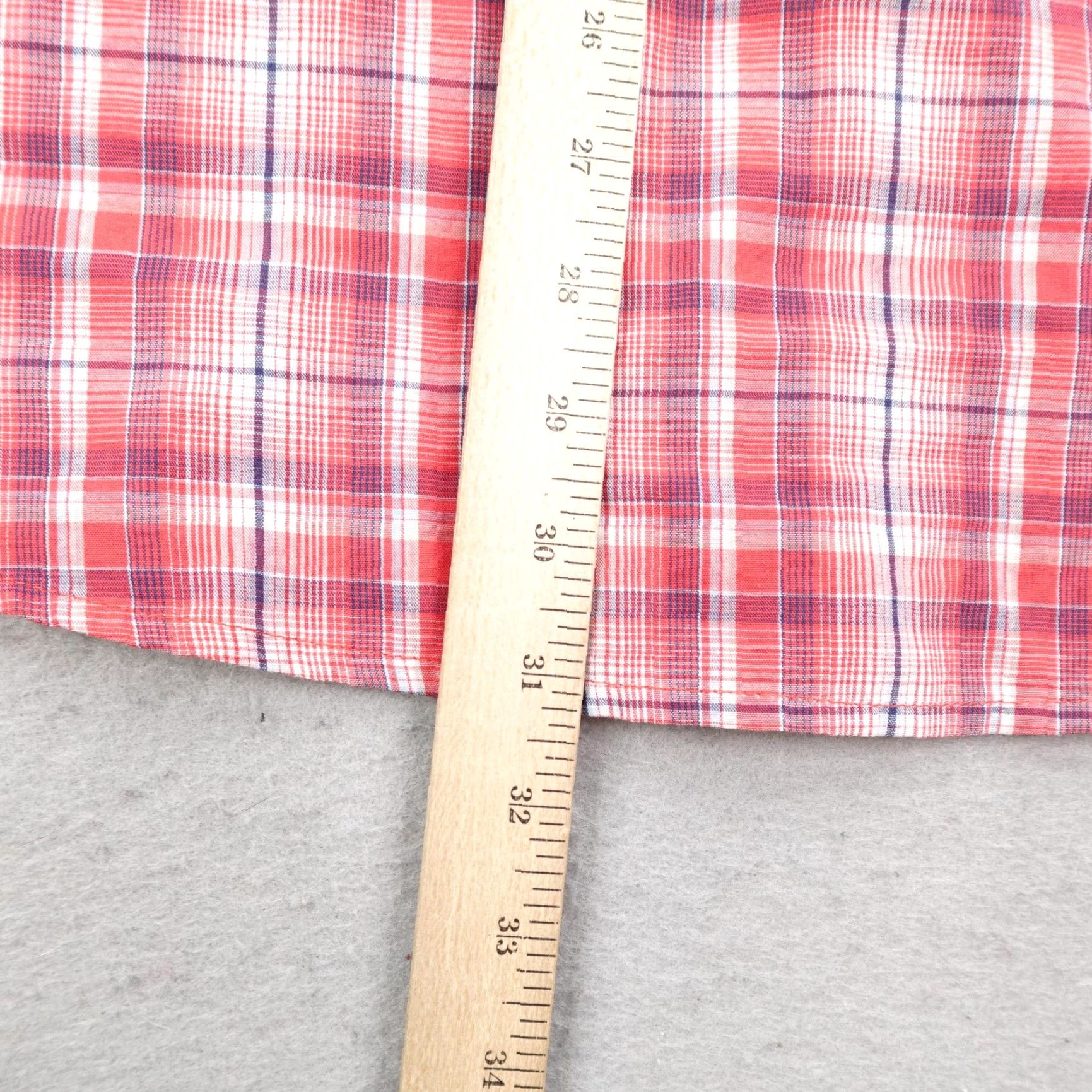 Wrangler Wrangler Shirt Mens 2XL Red Plaid Western Pearl Snap Frontier Rodeo Ranch Cowboy Shirt Size US XXL / EU 58 / 5 - 5 Thumbnail
