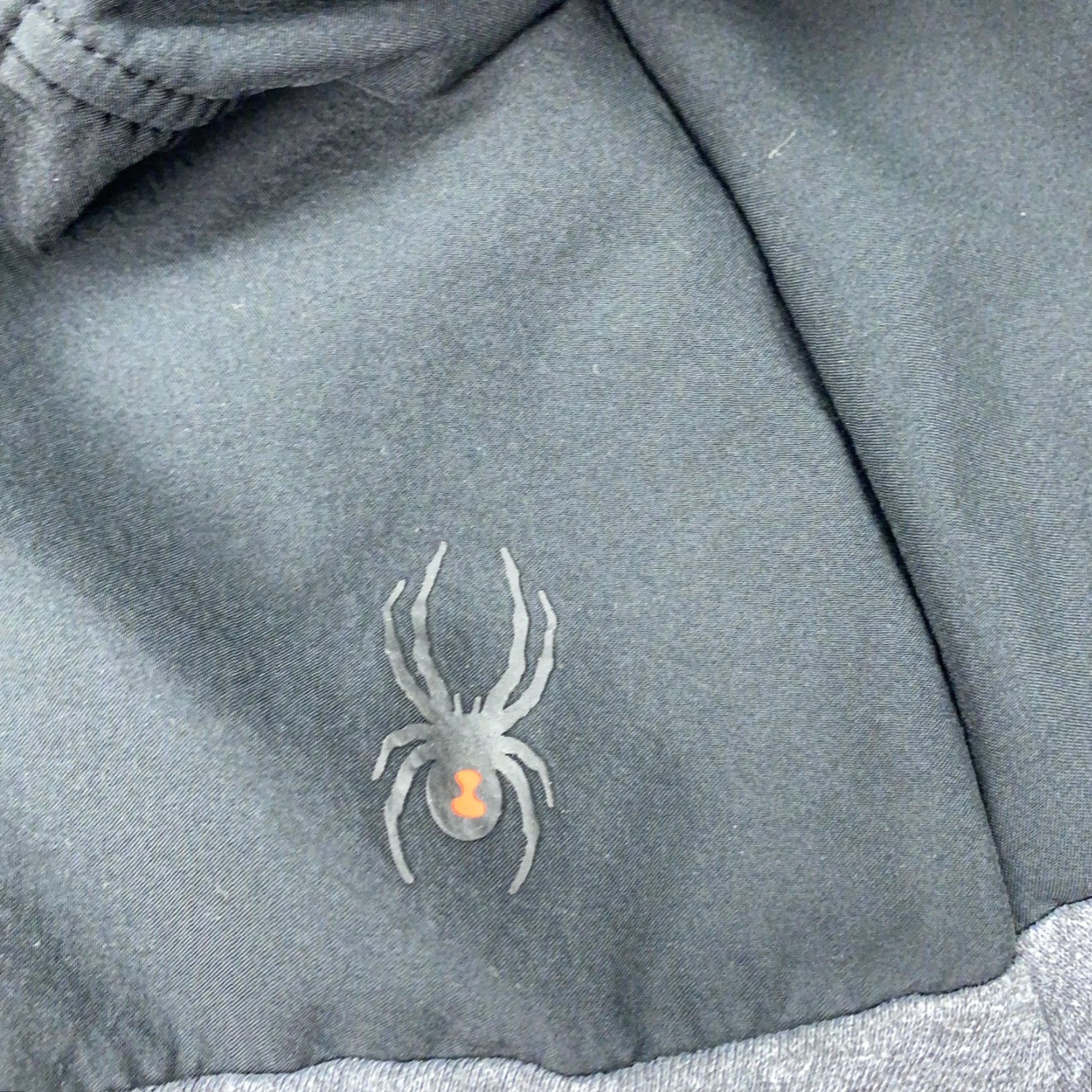 Spyder Spyder Active Jacket Womens Small Gray Black Hooded Full Zip Fleece Lined Logo Size S / US 4 / IT 40 - 6 Thumbnail