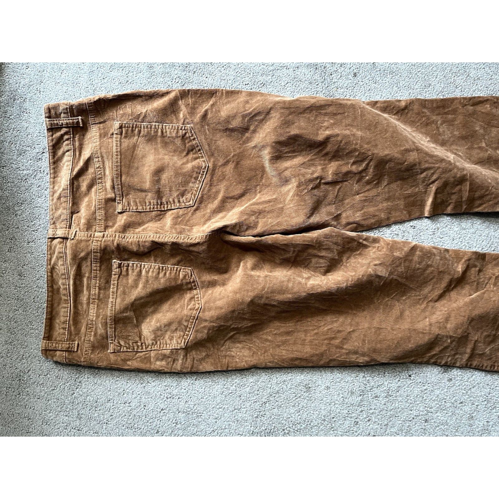 Talbots Talbots Pants Corduroy Straight Chino Regular Brown 10 Women’s Casual Vintage No Size ONE SIZE - 4 Thumbnail