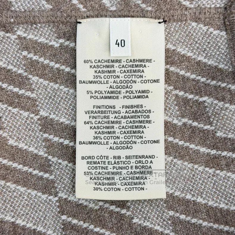 Hermes Hermes Khaki Cashmere Sweater Size S / US 4 / IT 40 - 7 Thumbnail