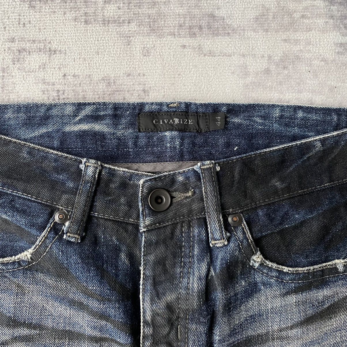 CIVARIZE Civarize Flare Black Wax Denim Jeans Size US 31 - 5 Thumbnail