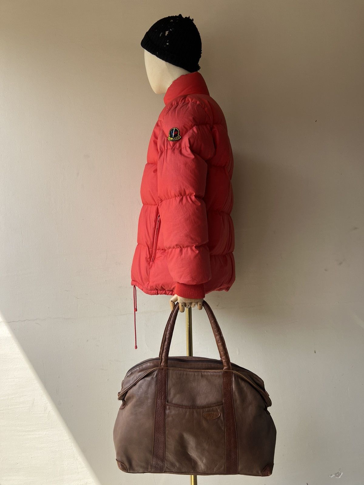 Leather Ibiza Japan Patina Brown Leather Weekend Bag Size ONE SIZE - 1 Thumbnail