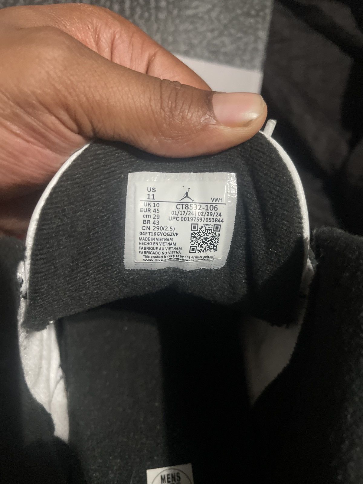 Jordan Brand Jordan 3 grey cement Size US 11 / EU 44 - 4 Thumbnail