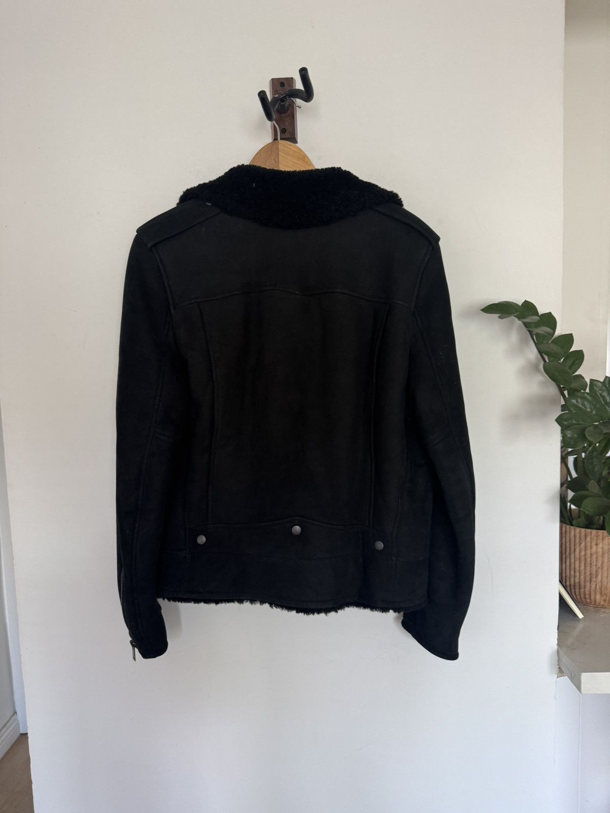 Saint Laurent Paris Suede Shearling L01 Biker Size US M / EU 48-50 / 2 - 6 Thumbnail