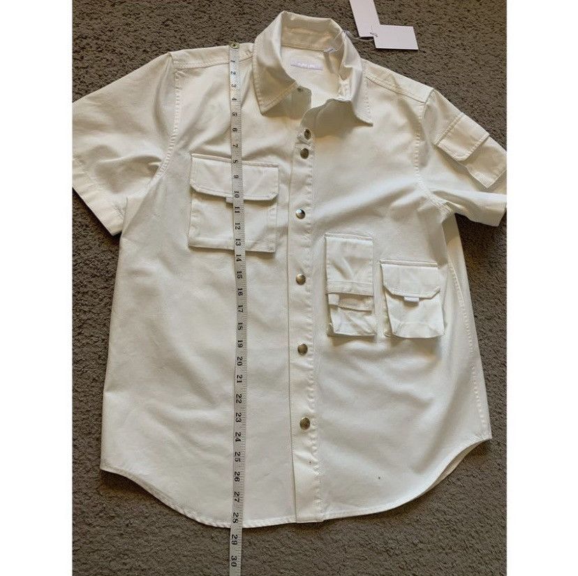Helmut Lang HELMUT LANG CARGO MILITARY SS SHIRT-JACKET Size US S / EU 44-46 / 1 - 17 Thumbnail