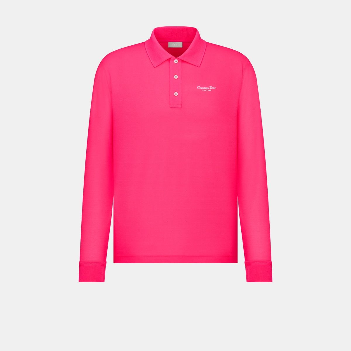 Dior o1bcso1str0226 Couture Polo Shirt in Pink Size US L / EU 52-54 / 3 - 1 Thumbnail
