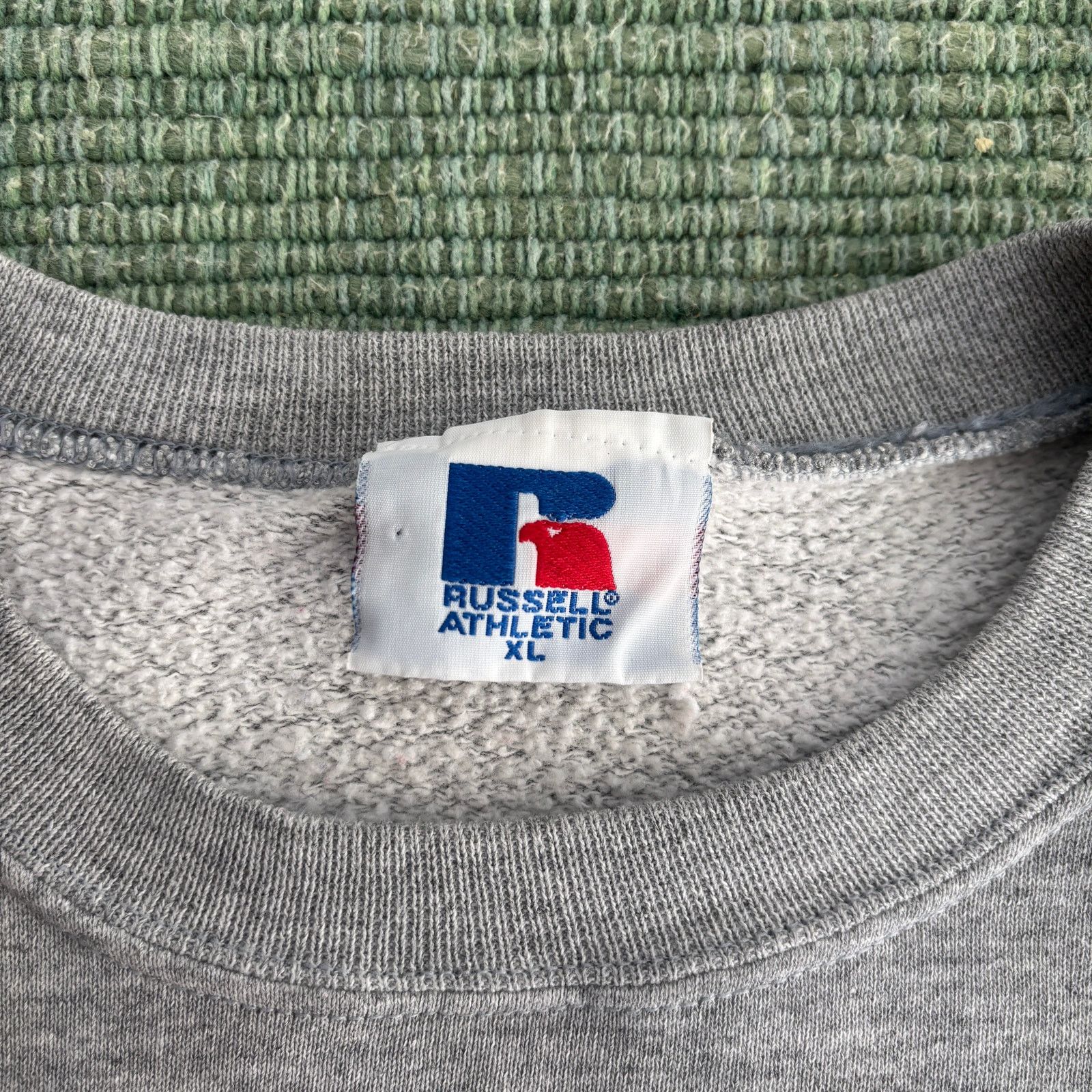 Russell Athletic Vintage 1980s blank gray Russell Athletic sweatshirt size XL Size US XL / EU 56 / 4 - 2 Thumbnail
