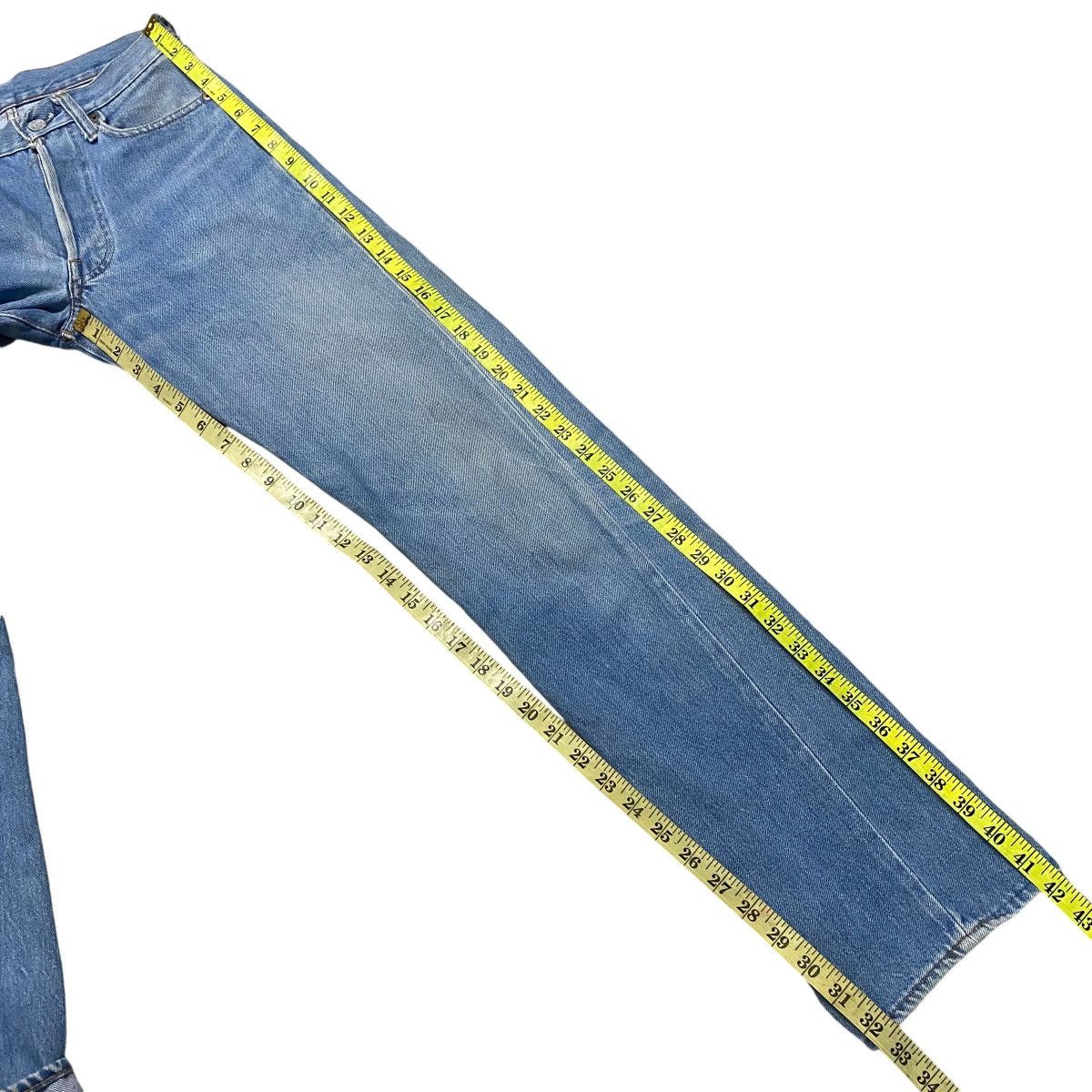 Levi's Vintage 80s Levis 501 Redline Jeans 27x32 Size US 27 - 19 Thumbnail
