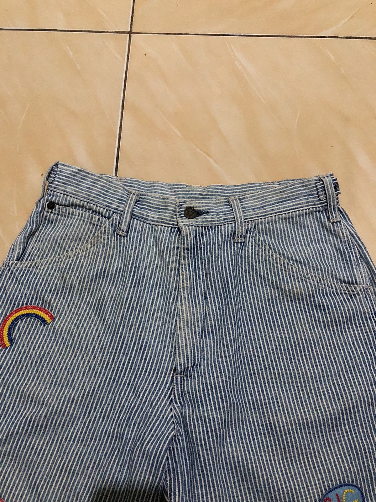 Hysteric Glamour × Japanese Brand Hysteric Glamour Carpenter Strip Embroidered Patch Pant Size US 30 / EU 46 - 4 Thumbnail