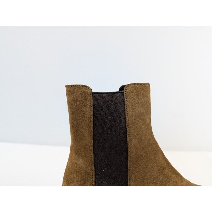Saint Laurent Paris o1rshd1 Leather Gorain Florence Horsebit Loafer Boots Brown Size US 9 / EU 42 - 3 Thumbnail