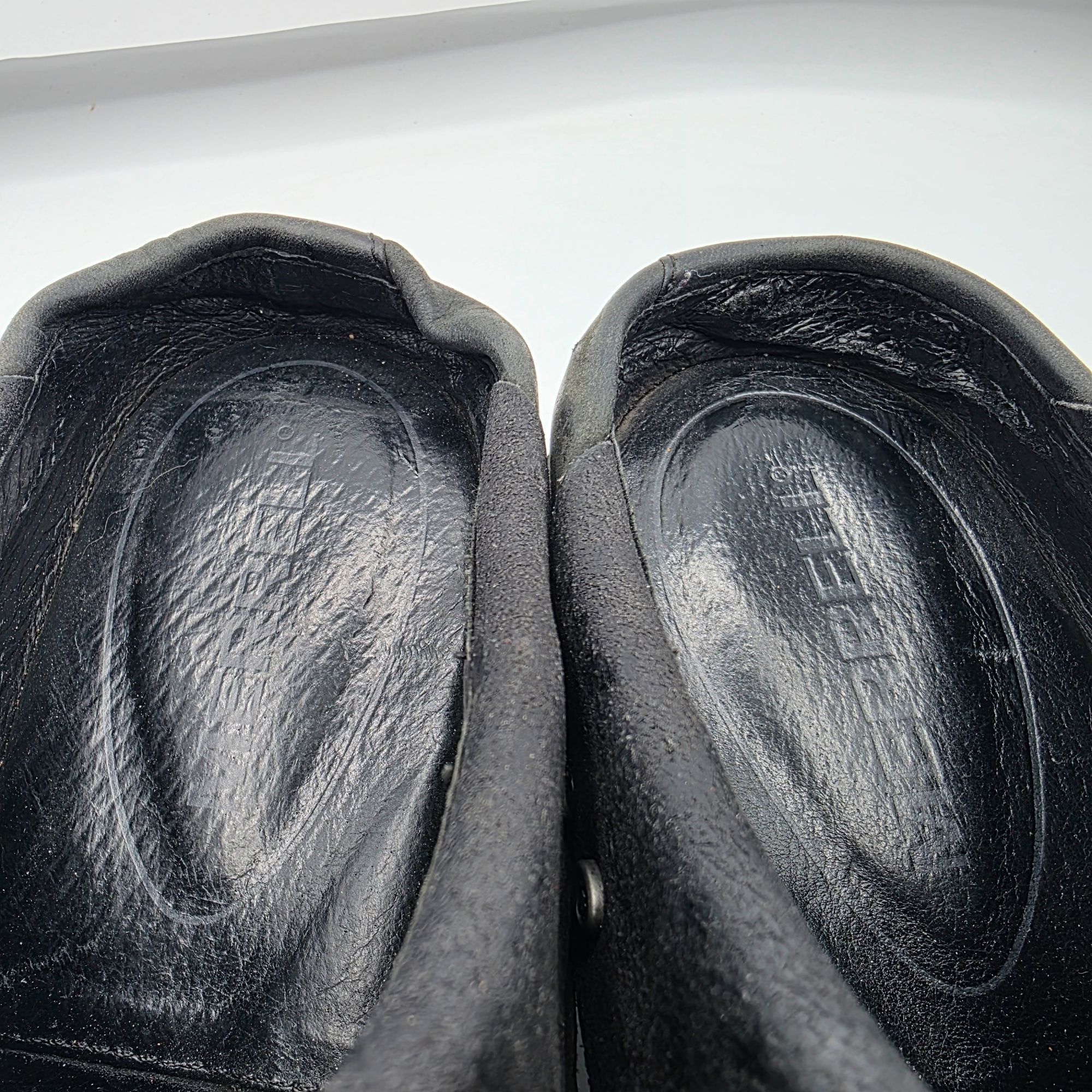 Merrell Merrell Black Leather Luxe Wrap Womens Size 9.5 Black Slip O Size US 9.5 / IT 39.5 - 7 Thumbnail