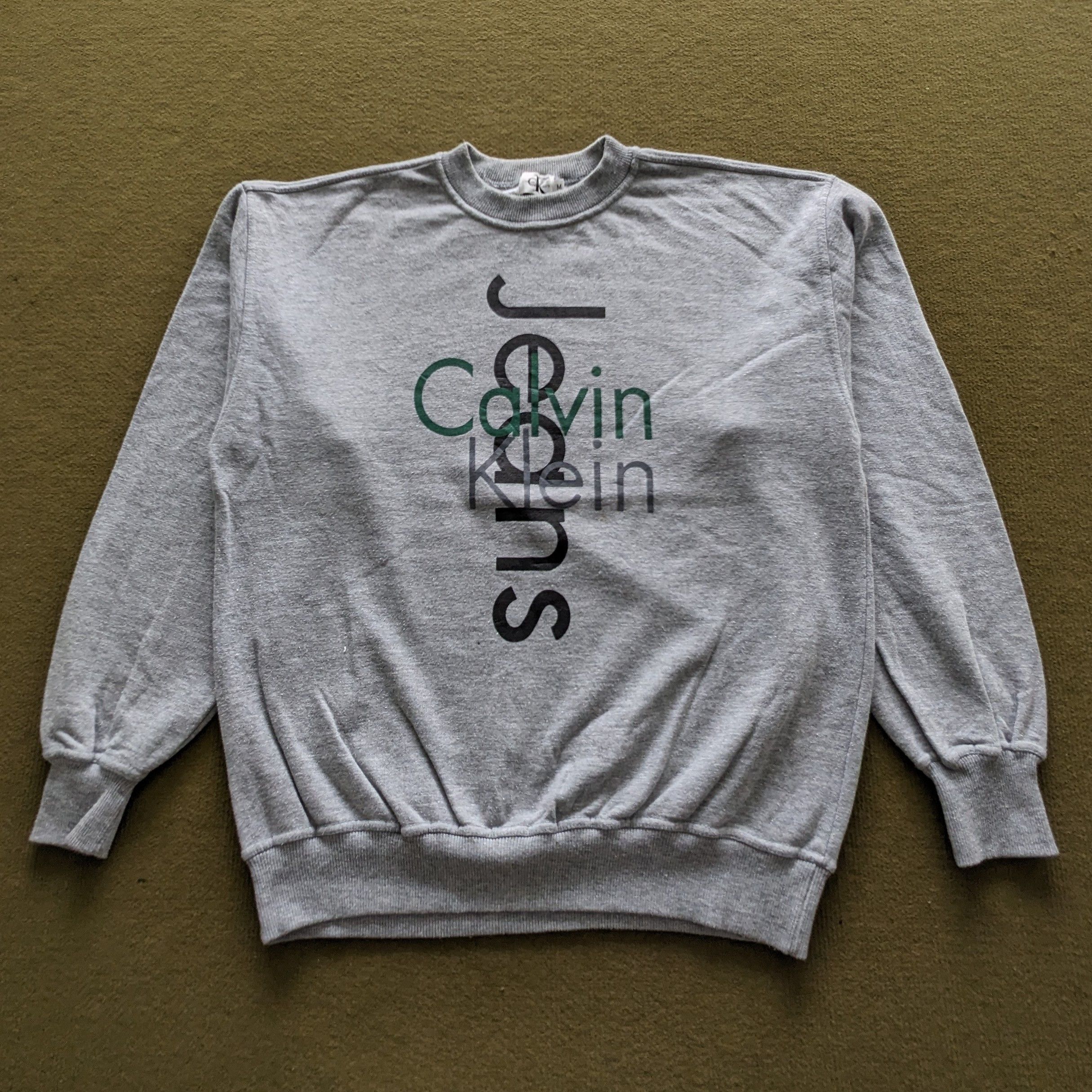 Calvin Klein Vintage Calvin Klein Jeans Sweatshirt Size US M / EU 48-50 / 2 - 1 Thumbnail