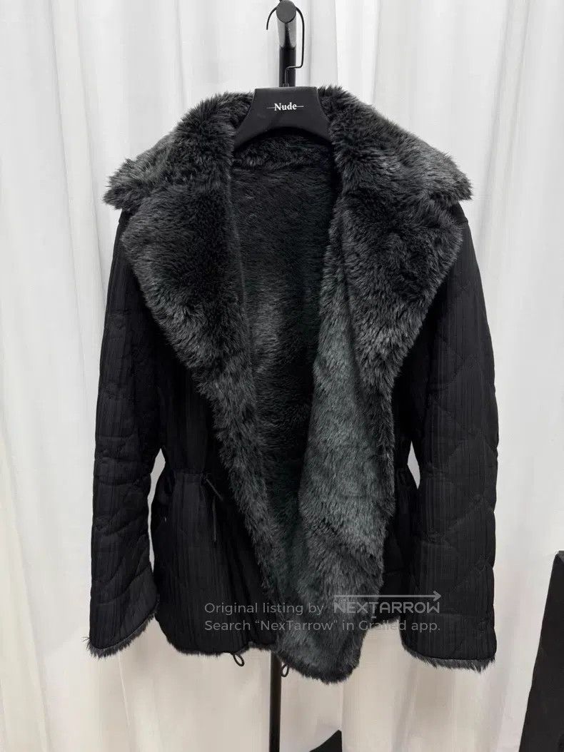 Issey Miyake Issey Miyake Fluffy pleated waist-cinching coat Size US M / EU 48-50 / 2 - 1 Thumbnail
