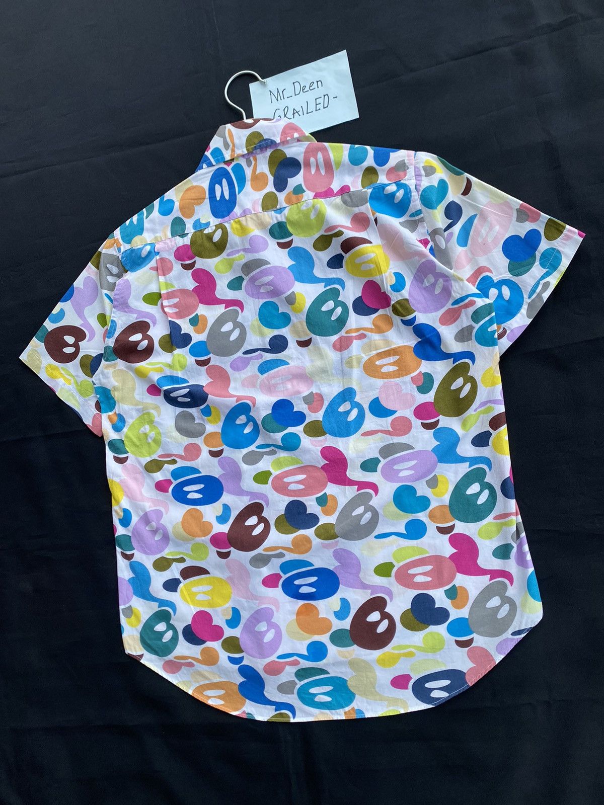 Bape Baby Milo Multicamo Button Up Shirt Size US XS / EU 42 / 0 - 22 Thumbnail