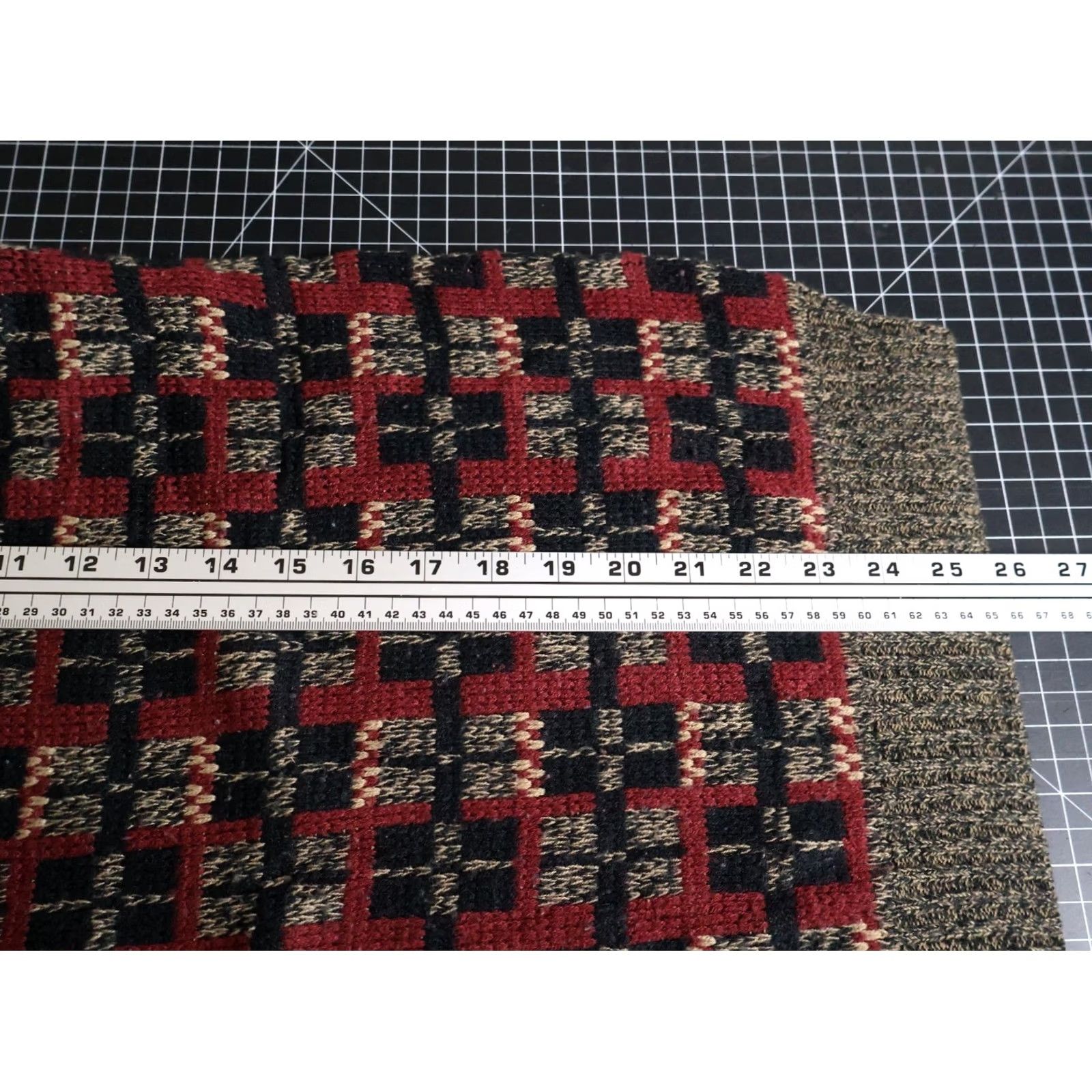 Vintage VINTAGE Windridge 90s Plaid Sweater Mens XL Red Gray Lightweight Knit Crew Neck Pullover Casual Size US XL / EU 56 / 4 - 6 Thumbnail