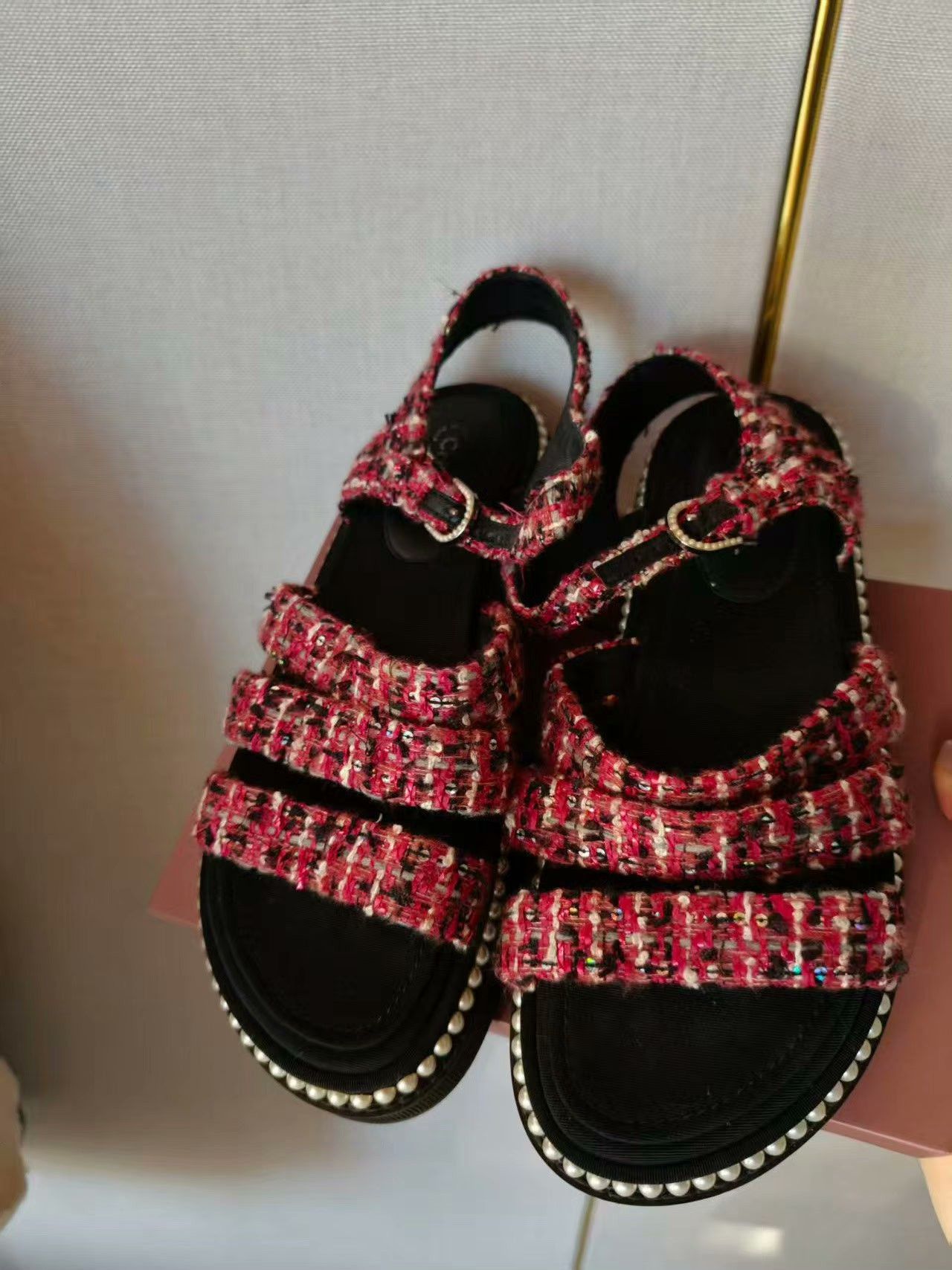 Chanel Chanel Women's Sandals Size 37 Size US 6 / IT 36 - 1 Thumbnail
