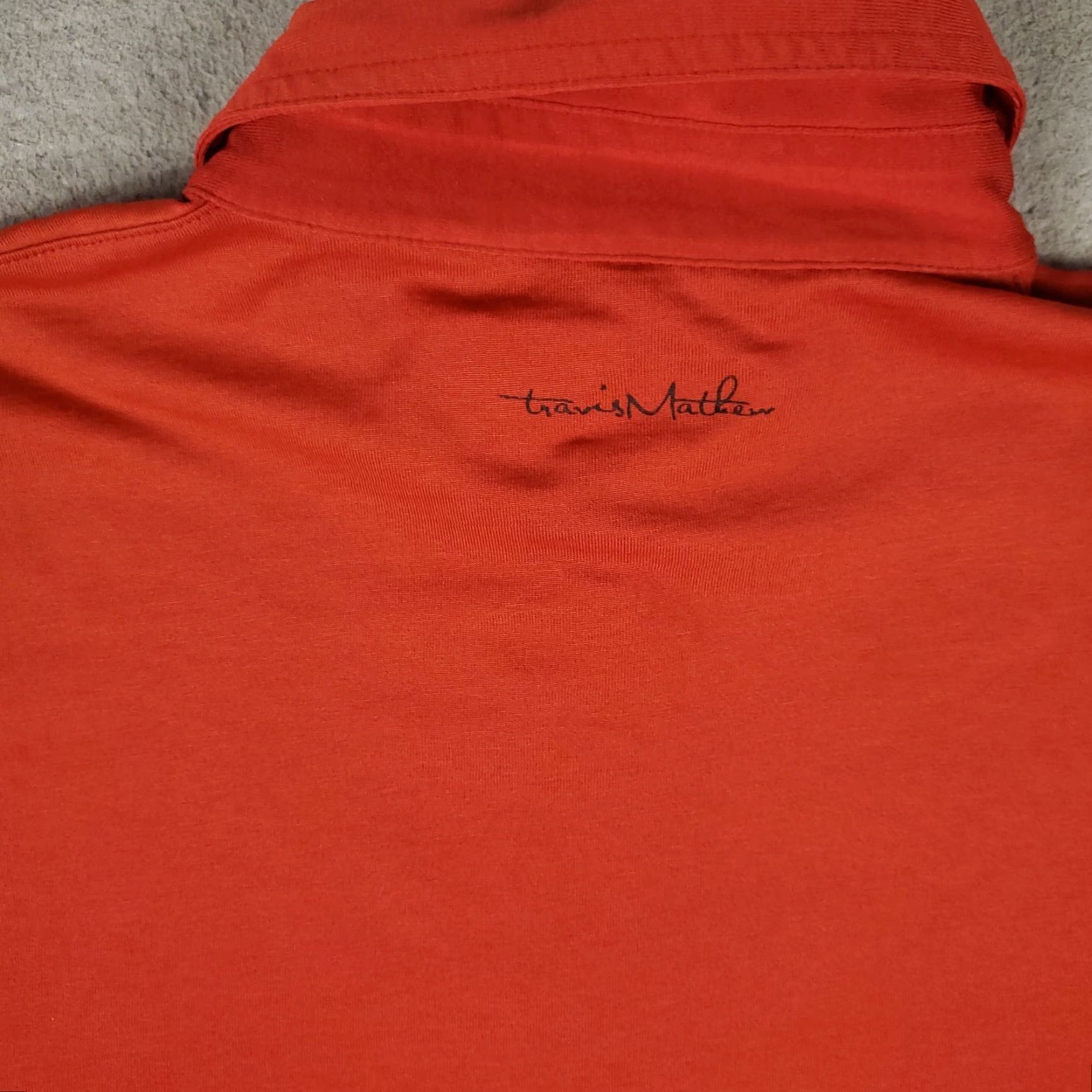 TravisMathew Travis Mathew Polo Shirt Mens Size M Red Golf Casual Short Sleeve Shirt Size US M / EU 48-50 / 2 - 3 Thumbnail