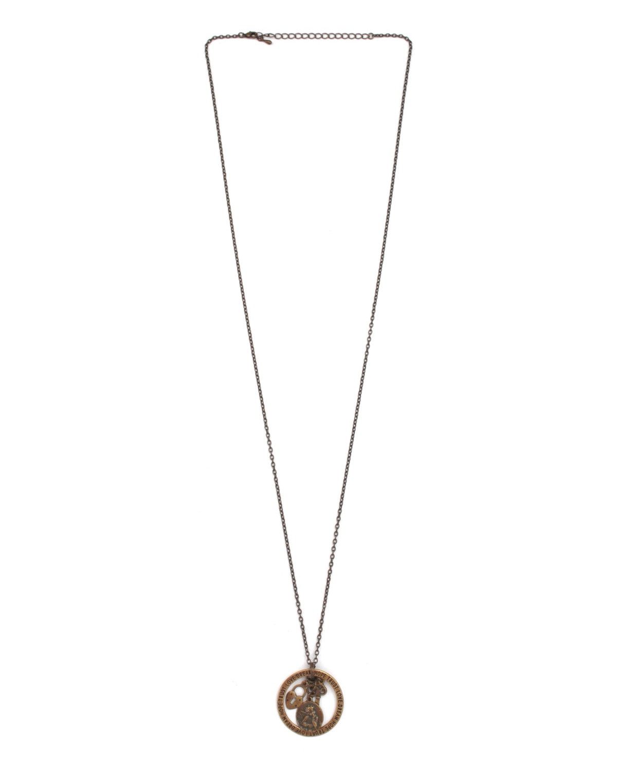 Hysteric Glamour 2000S JAPANESE MADE BRONZE “TRUST LOVE DREAM HOPE” NECKLACE Size ONE SIZE - 2 Thumbnail