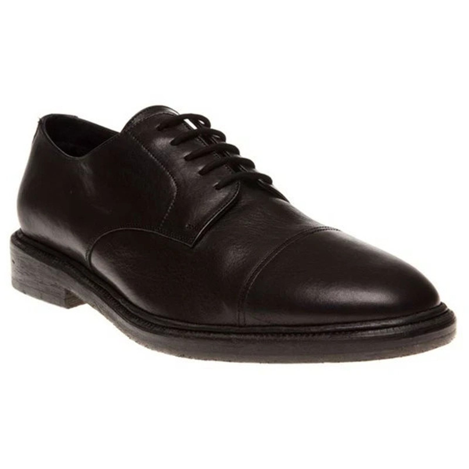 Burberry BURBERRY REDWORTHS BROWN LEATHER SHEARLING OXFORDS 43.5 ITA Size US 10.5 / EU 43-44 - 3 Thumbnail