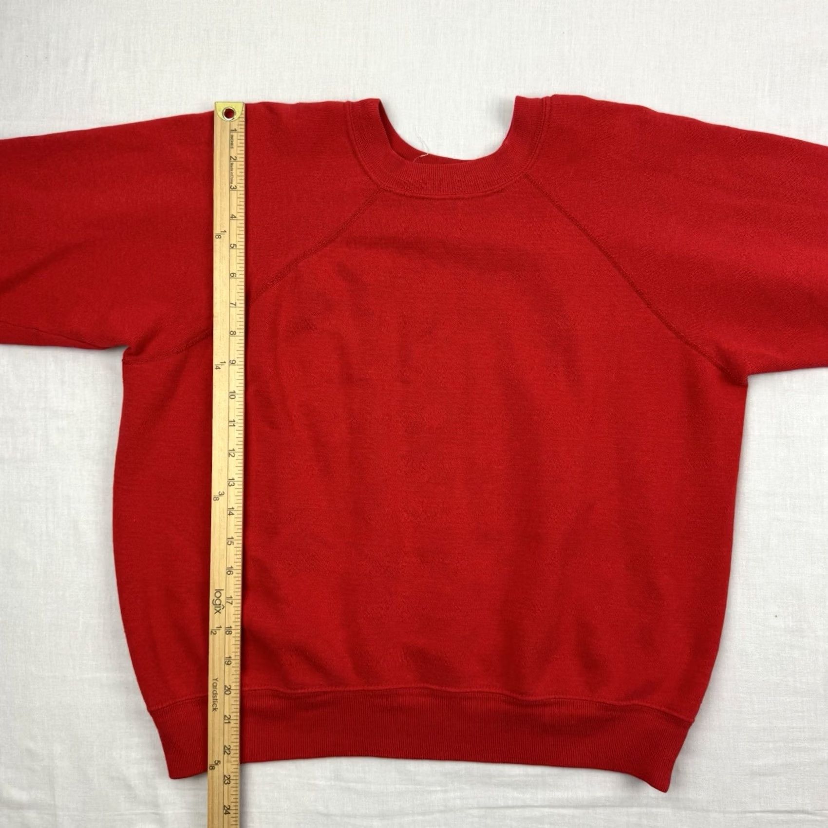 Gap VINTAGE Gap Sweatshirt Womens XL Crew Neck Red 80s Hipster Raglan Pullover USA Activewear Mens Girls Womens Size XL / US 12-14 / IT 48-50 - 4 Thumbnail
