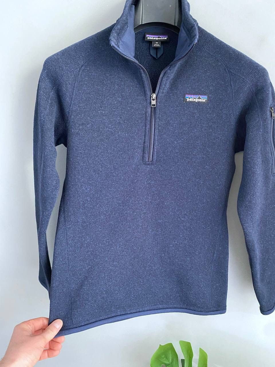 Patagonia Patagonia Better Women's 1/4 Zip Blue Fleece Sweatshirt, XS Size XS / US 0-2 / IT 36-38 - 8 Thumbnail