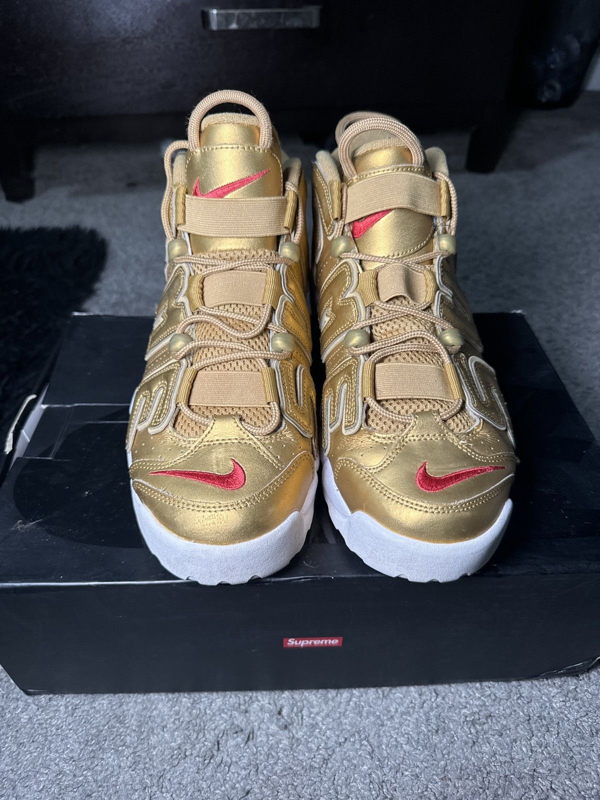 Nike × Supreme Supreme Nike Uptempo Size US 9.5 / EU 42-43 - 1 Thumbnail