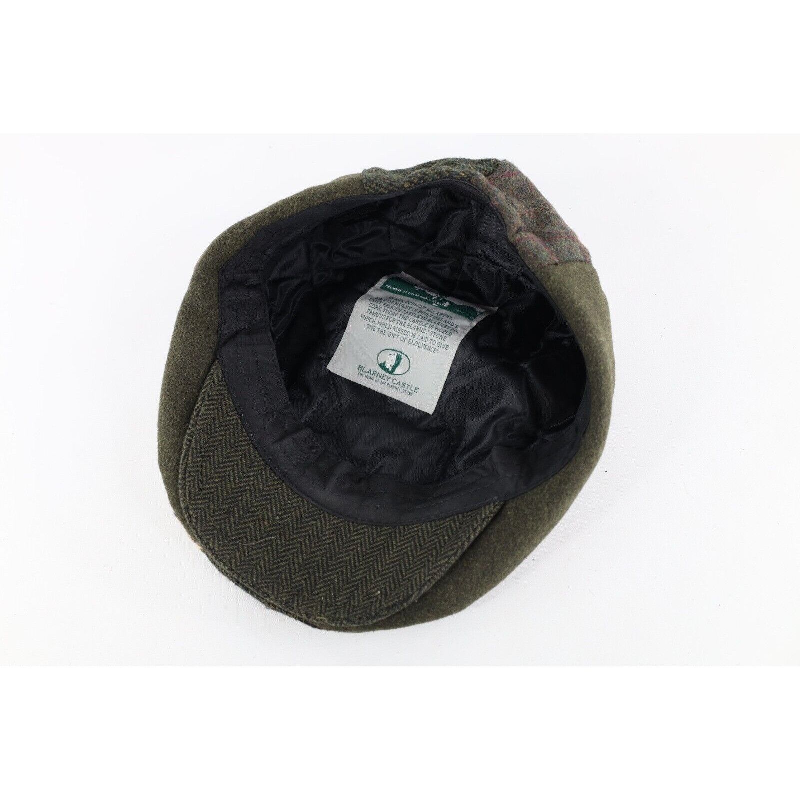 Vintage Vintage 90s Irish Checkered Patchwork Newsboy Cabbie Hat Size ONE SIZE - 6 Thumbnail